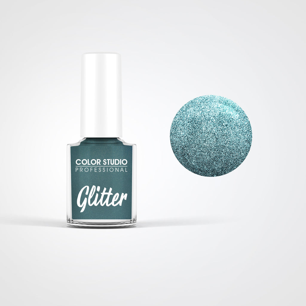 Glitter Nail Colors - Bombay Saphire 04