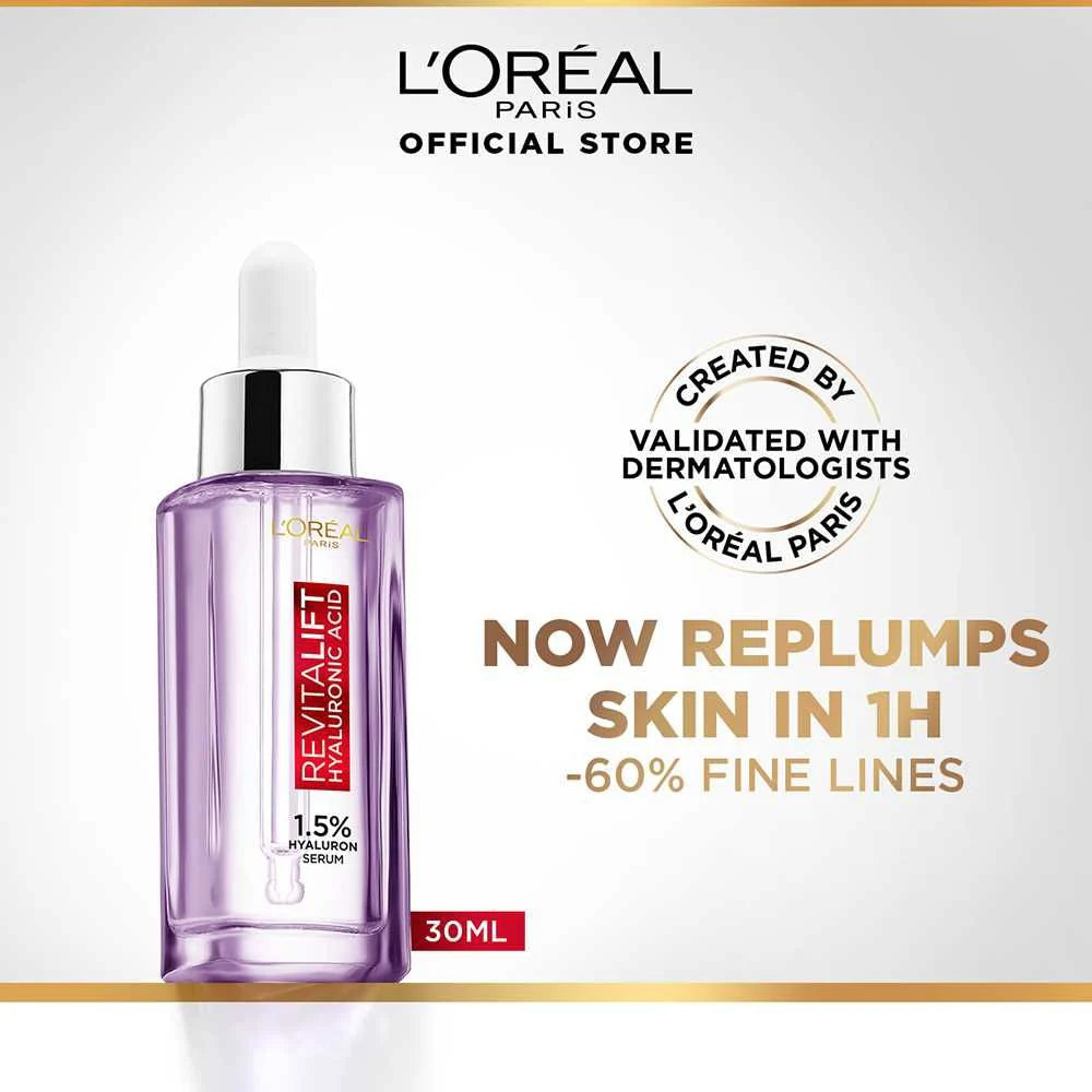 L'Oreal Paris Revitalift Hyaluronic Acid Serum, 30ml