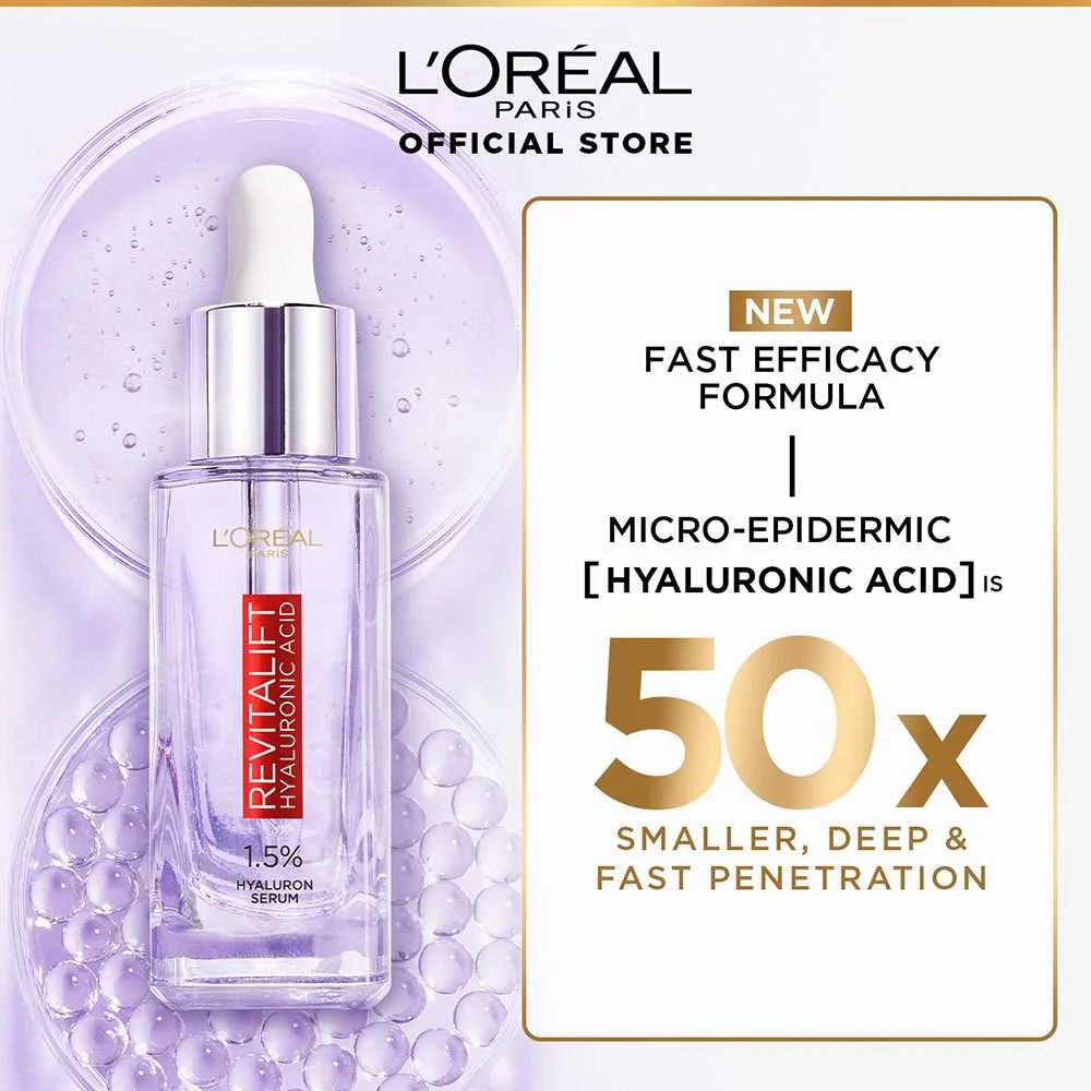 L'Oreal Paris Revitalift Hyaluronic Acid Serum, 30ml