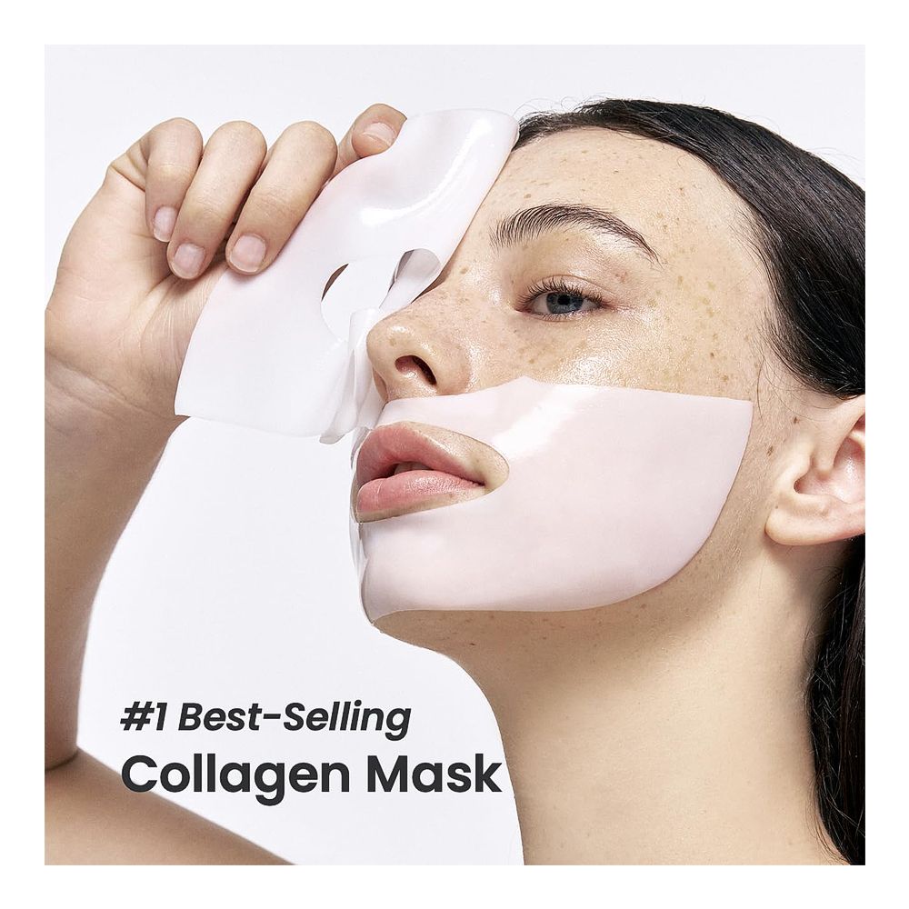 Biodance Bio Collagen Real Deep Facial Sheet Mask, Hyaluronic Acid, Niacinamide, For All Types Of Skin, 34g