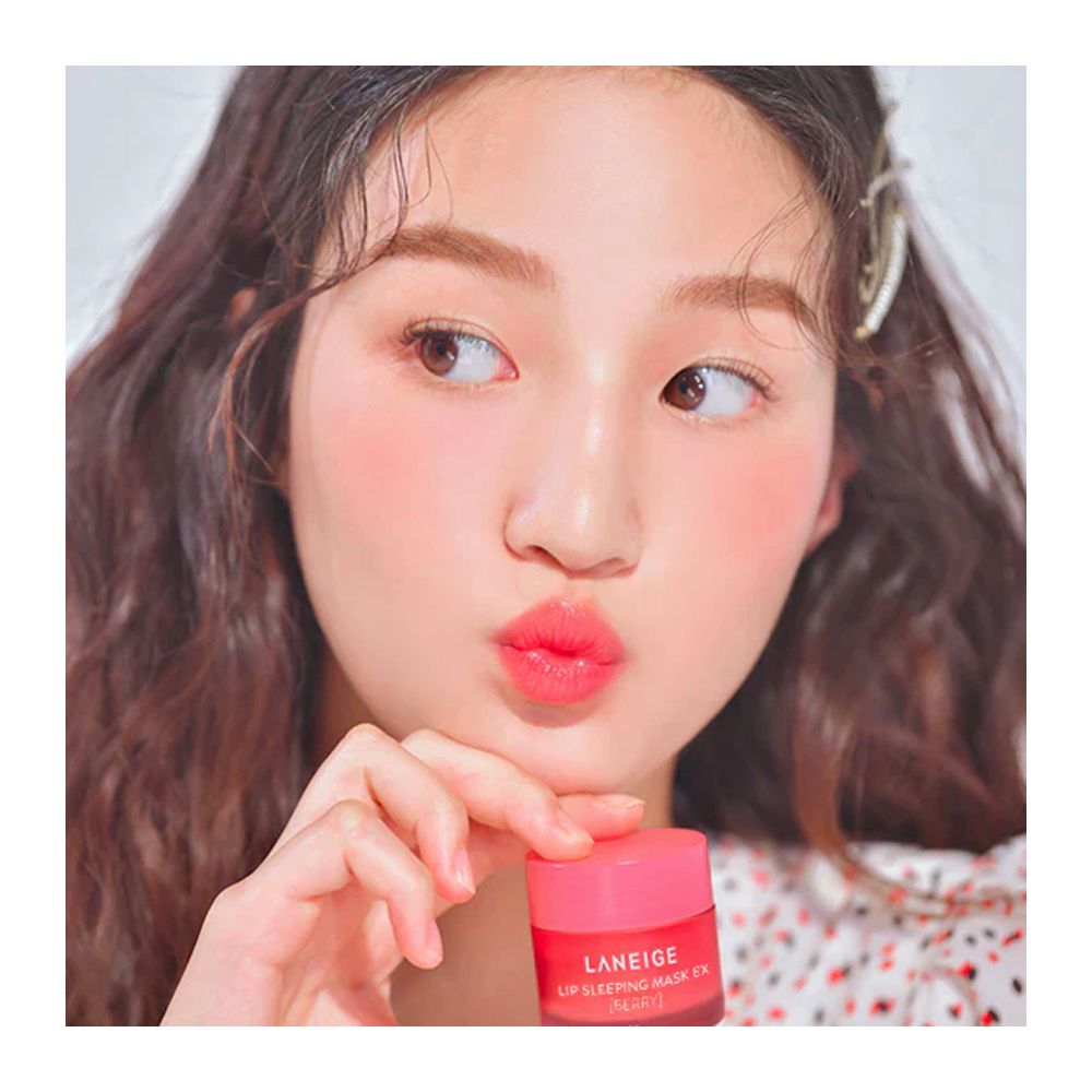 Laneige Berry Lip Sleeping Mask, Shea Butter, Vitamin C, 20g