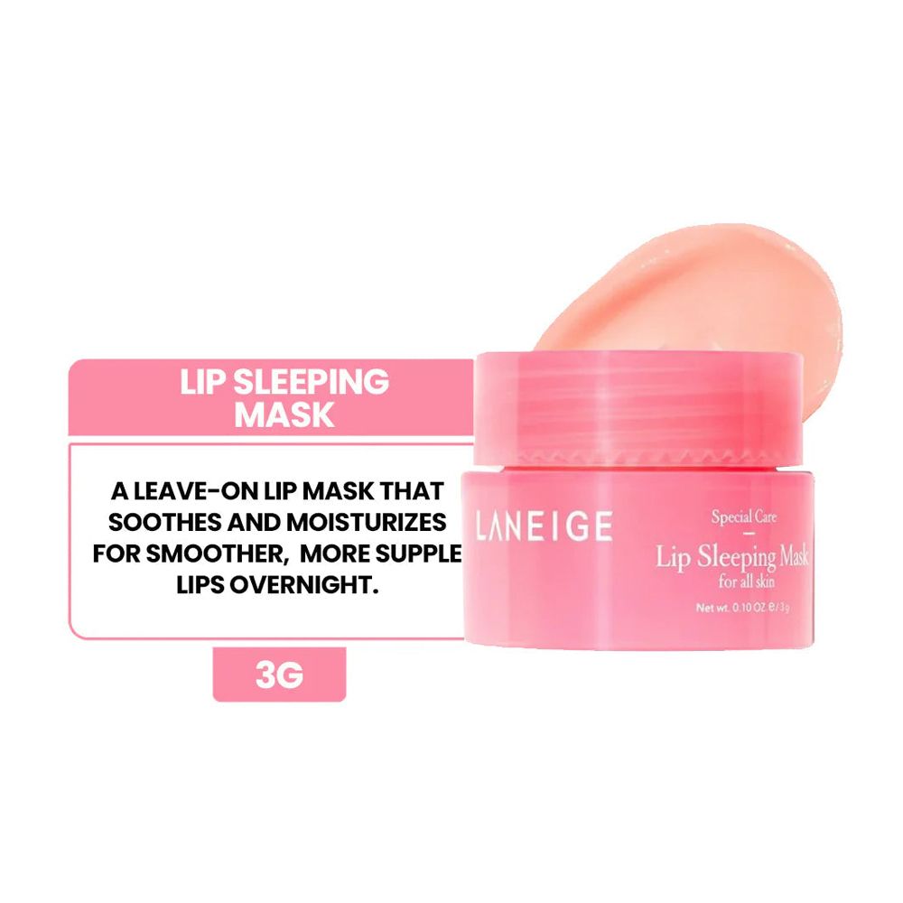 Laneige Berry Lip Sleeping Mask, Shea Butter, Vitamin C, 20g