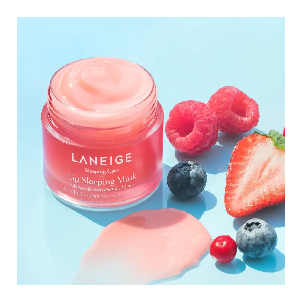 Laneige Berry Lip Sleeping Mask, Shea Butter, Vitamin C, 20g