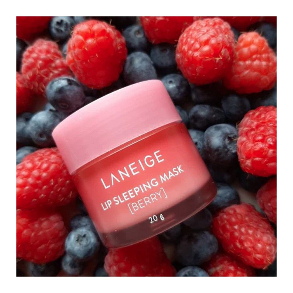 Laneige Berry Lip Sleeping Mask, Shea Butter, Vitamin C, 20g