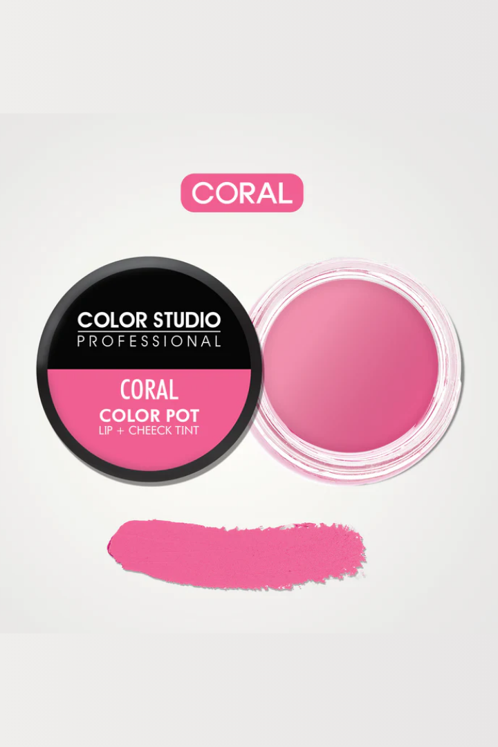 Color Pot Lip & Cheek Tint – Coral