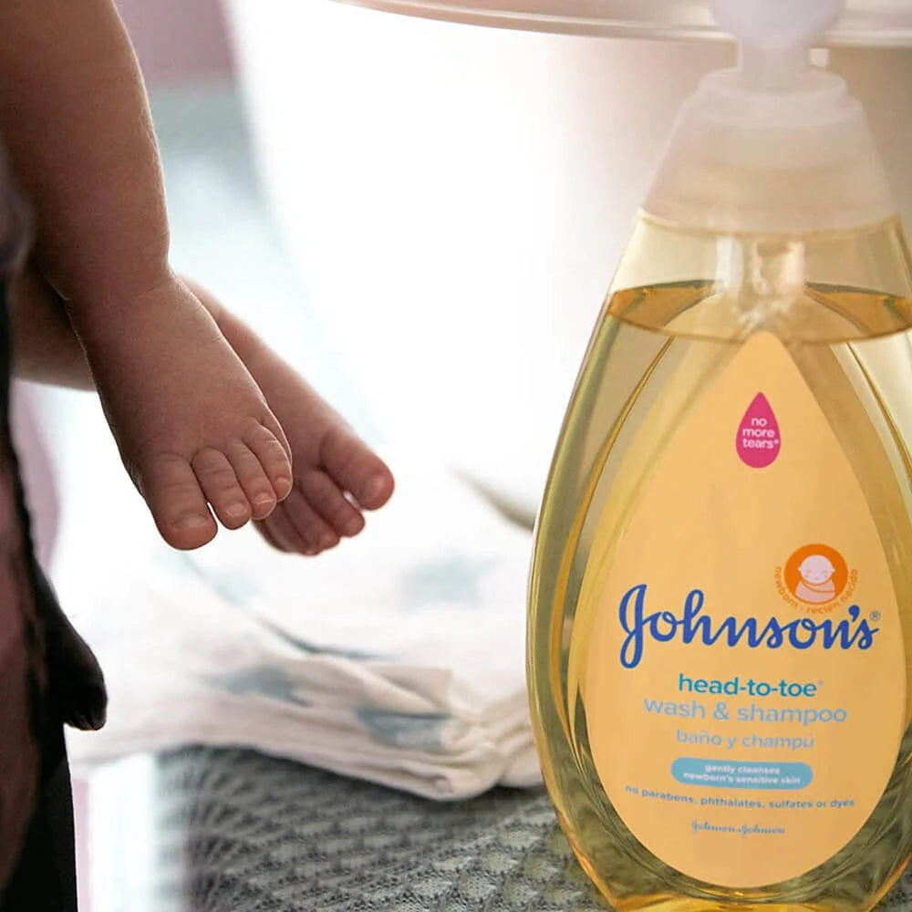 Johnson's Top To Toe Hair & Body Baby Bath Wash 100ml