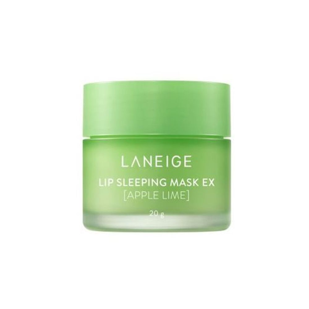 Laneige Apple Lime Lip Sleeping Mask, Coconut Oil, Shea Butter, For All Types Of Skin, 20g