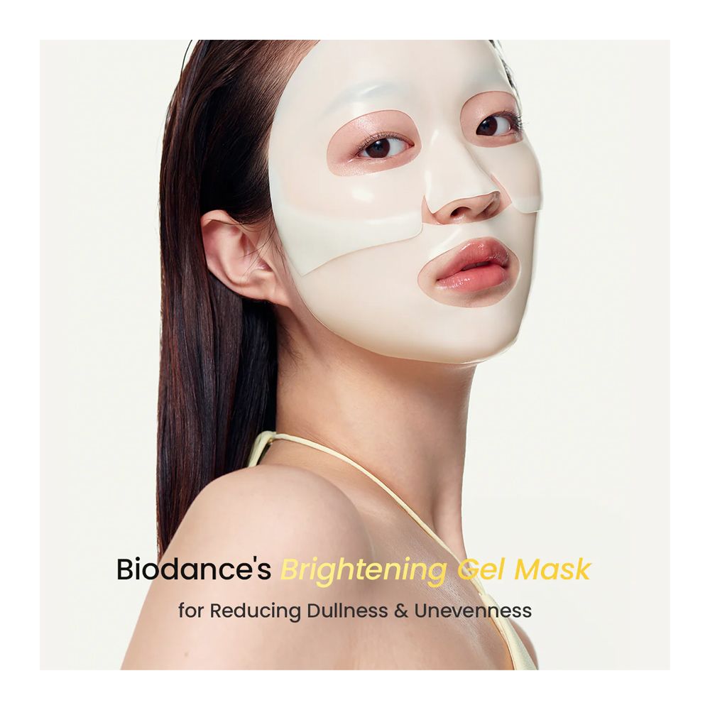 Biodance Radiant Vita Niacinamide Facial Sheet Mask, Hyaluronic Acid, Niacinamide, For Sensitive Skin, 34g