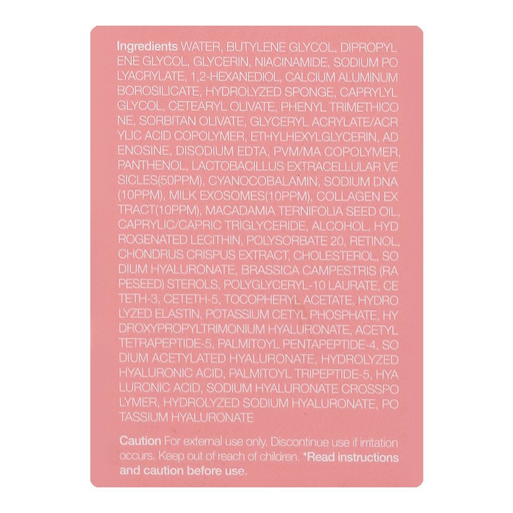 Medicube PDRN Pink Collagen Exosome Shot 7500 Serum, Glycerin, Niacinamide, For Dry Skin, 30ml