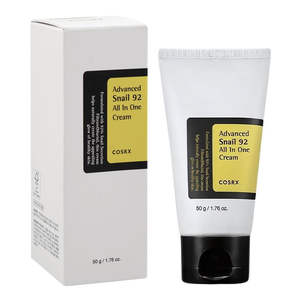 COSRX Advanced Snail 92 All In One Cream, For All Types Of Skin, 50g