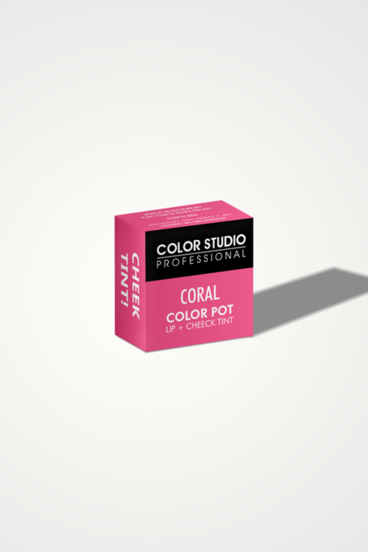 Color Pot Lip & Cheek Tint – Coral