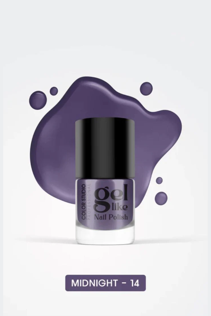 Gel Like Nail Polish 14 Midnight