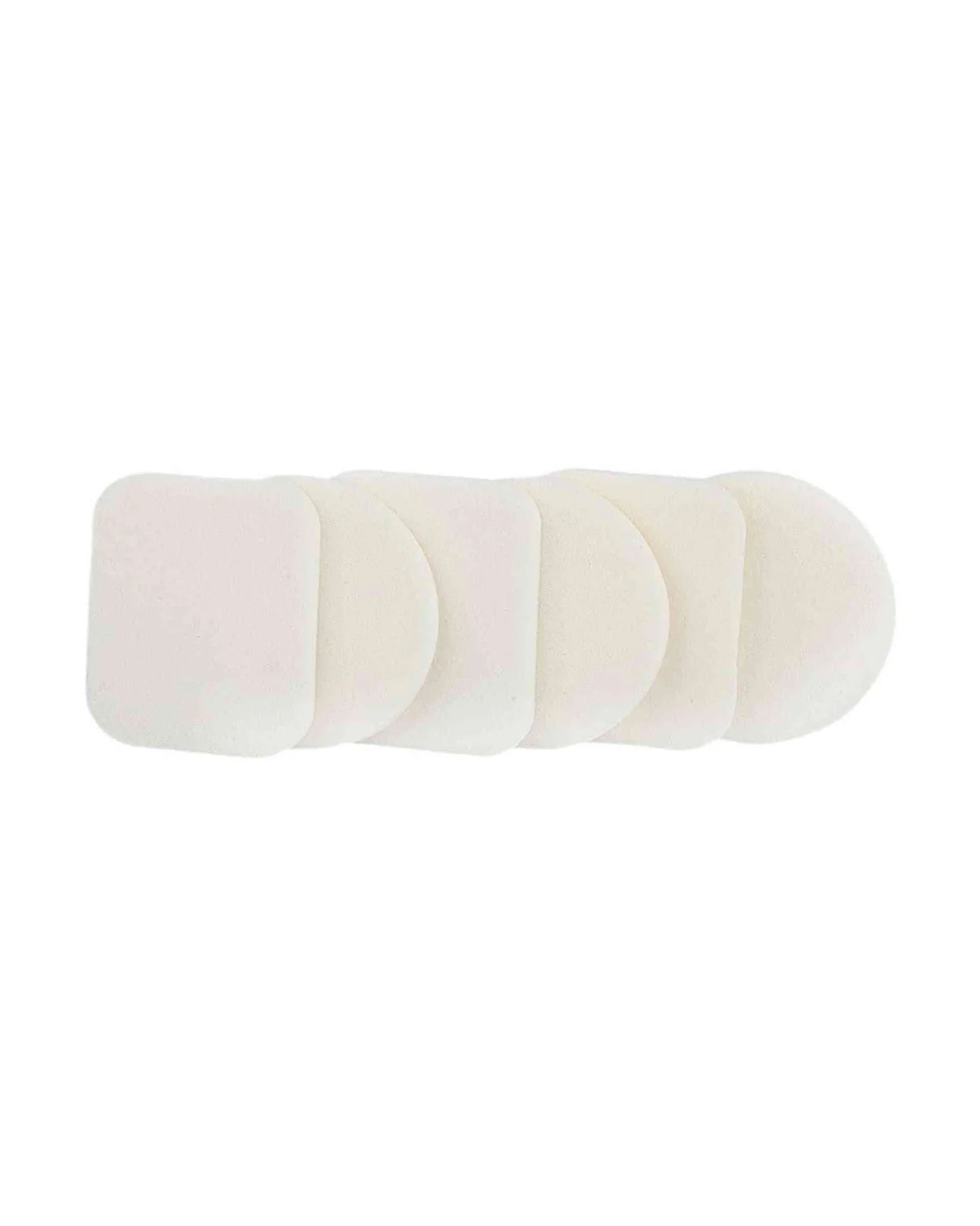 Makeup Puff 6 Pcs - White