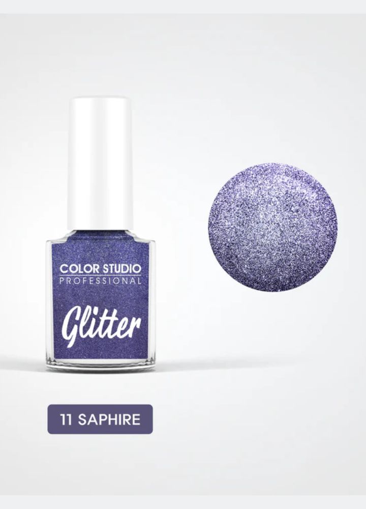Glitter Nail Colors - Saphire 11