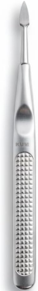 Color Studio Professional Eyeliner Brush, Synthetic Bristles, Silver Handle with Brown Tip, 15 cm Length, Tapered Design