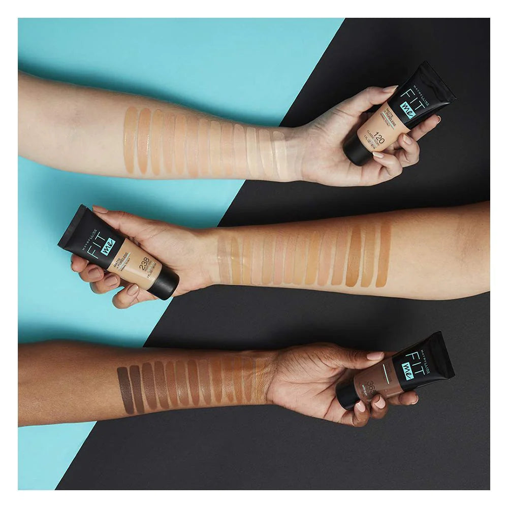 Maybelline Fit Me Matte + Poreless Liquid Foundation, 120, Classic Ivory, 18Ml