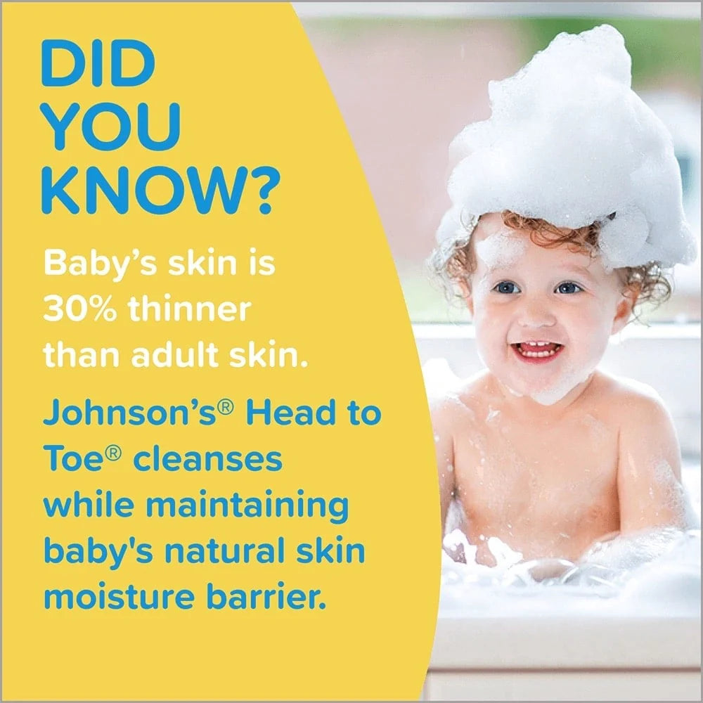 Johnson's Top To Toe Hair & Body Baby Bath Wash 100ml