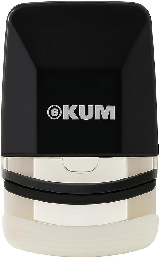 KUM Germany Mini Eyelash Curler – Precision Compact Lash for Natural Lift & Curl, Gentle Silicone Pad, Ergonomic Grip – Travel-Friendly Professional Beauty Tool, Made in Germany