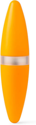 KUM Ellispe Orange Cone Cosmetic Sharpener with Protective Case – Precision Makeup Pencil Sharpener for Eyeliners & Lip Liners – Made in Germany