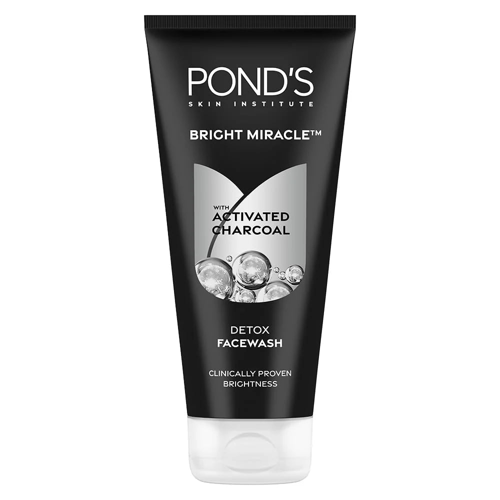 Pond's Pure Detox Anti Pollution + Purity Face Wash With Activated Charcoal
