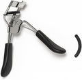 KUM Germany Professional Eyelash Curler Stainless Steel Lash Curler with Soft Silicone Pads Ergonomic Handle for Long Lashes Natural Curl Makeup Tool for Women