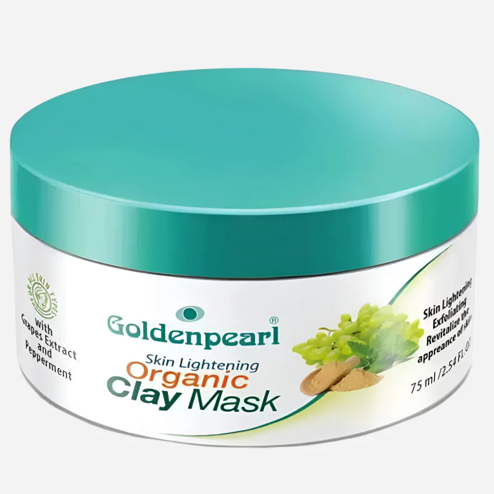 Golden Pearl Skin Lightening Organic Clay Mask 75ml