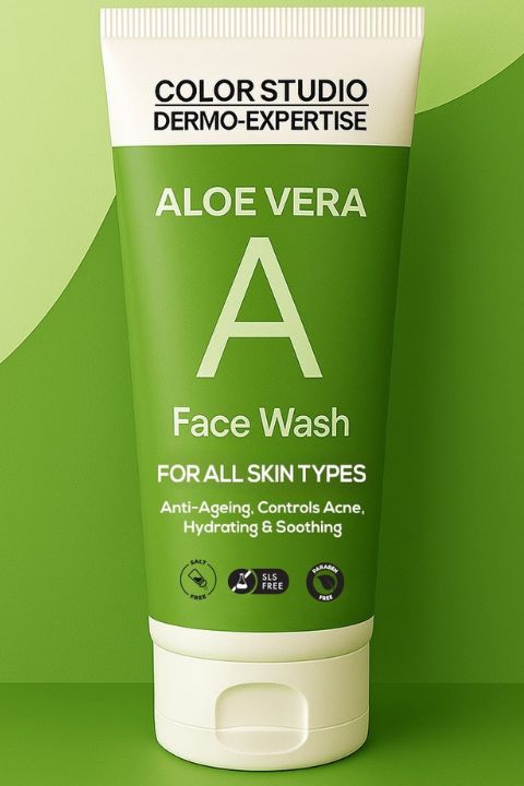 Aloe Vera Face Wash – SLS Free, Paraben Free
