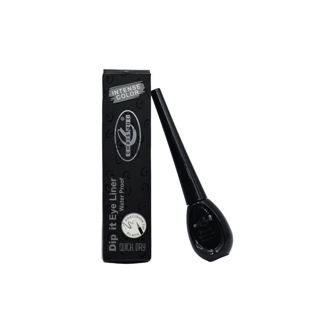 Christine Makeup Dip-It Water Proof Eye Liner - Black