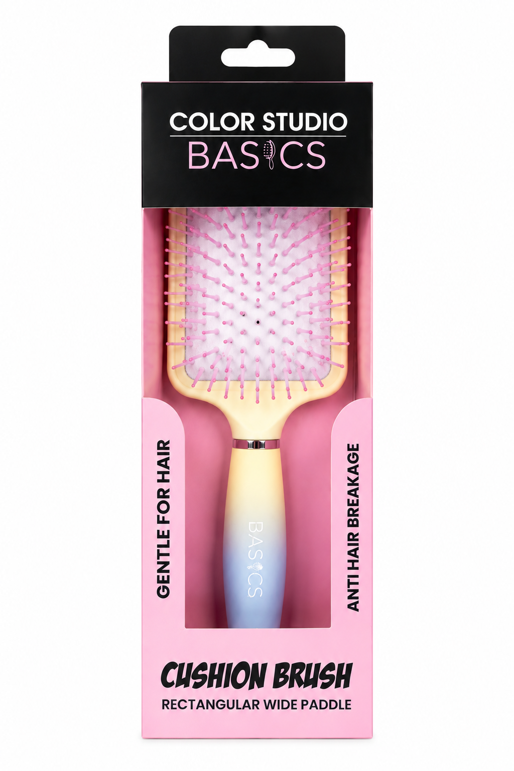 Color Studio Basics Cushion Brush – Rectangular Wide Paddle
