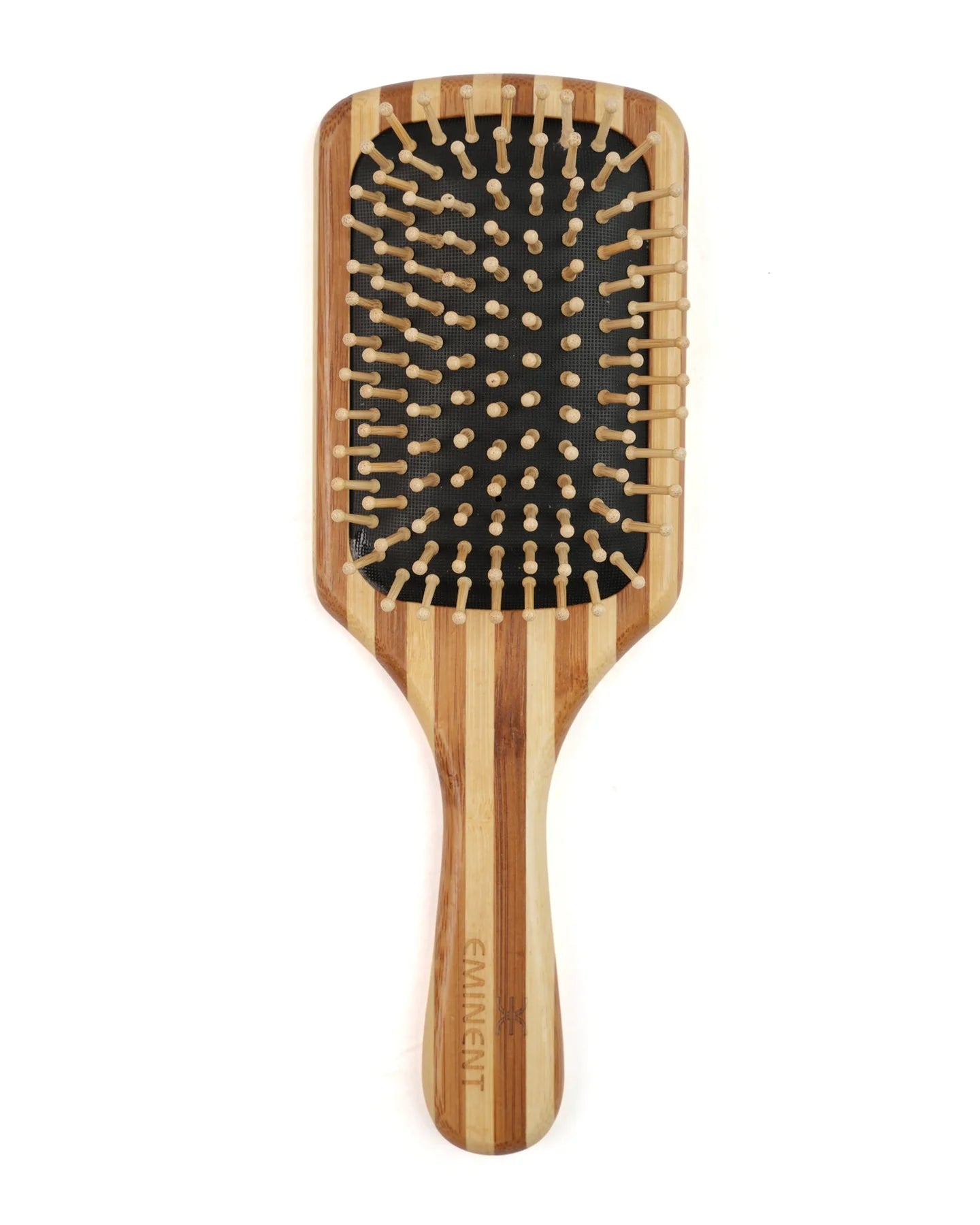 Striped Wooden Paddle Hair Brush