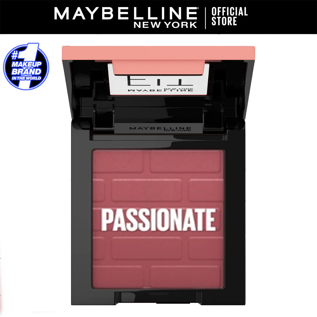 Maybelline New York Fit Me Mono Blush, 16 Hr Long Lasting Wear, 60, Passionate