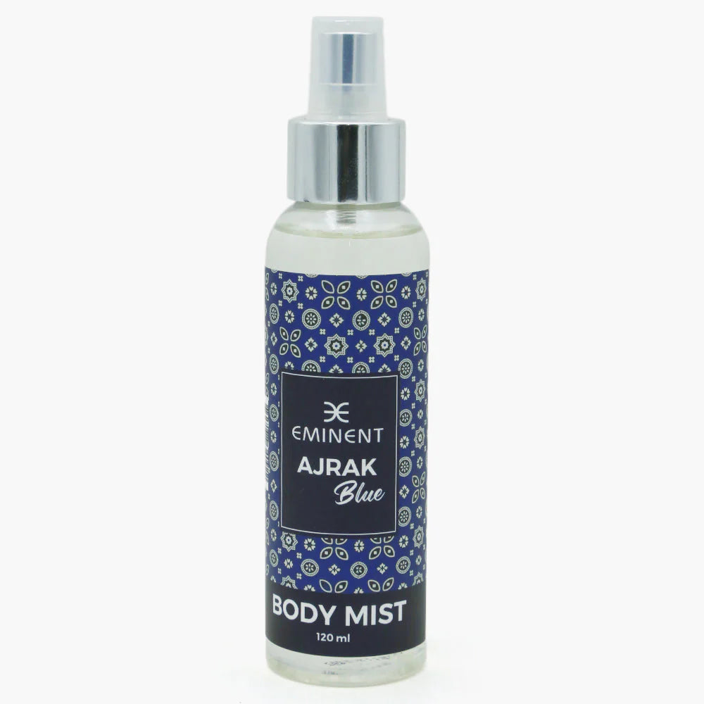 Body Mist 120ml - Ajrak Blue