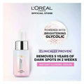L'Oreal Paris Glycolic Bright Instant Glowing Serum, Reduces 57% Dark Spots, 15ml