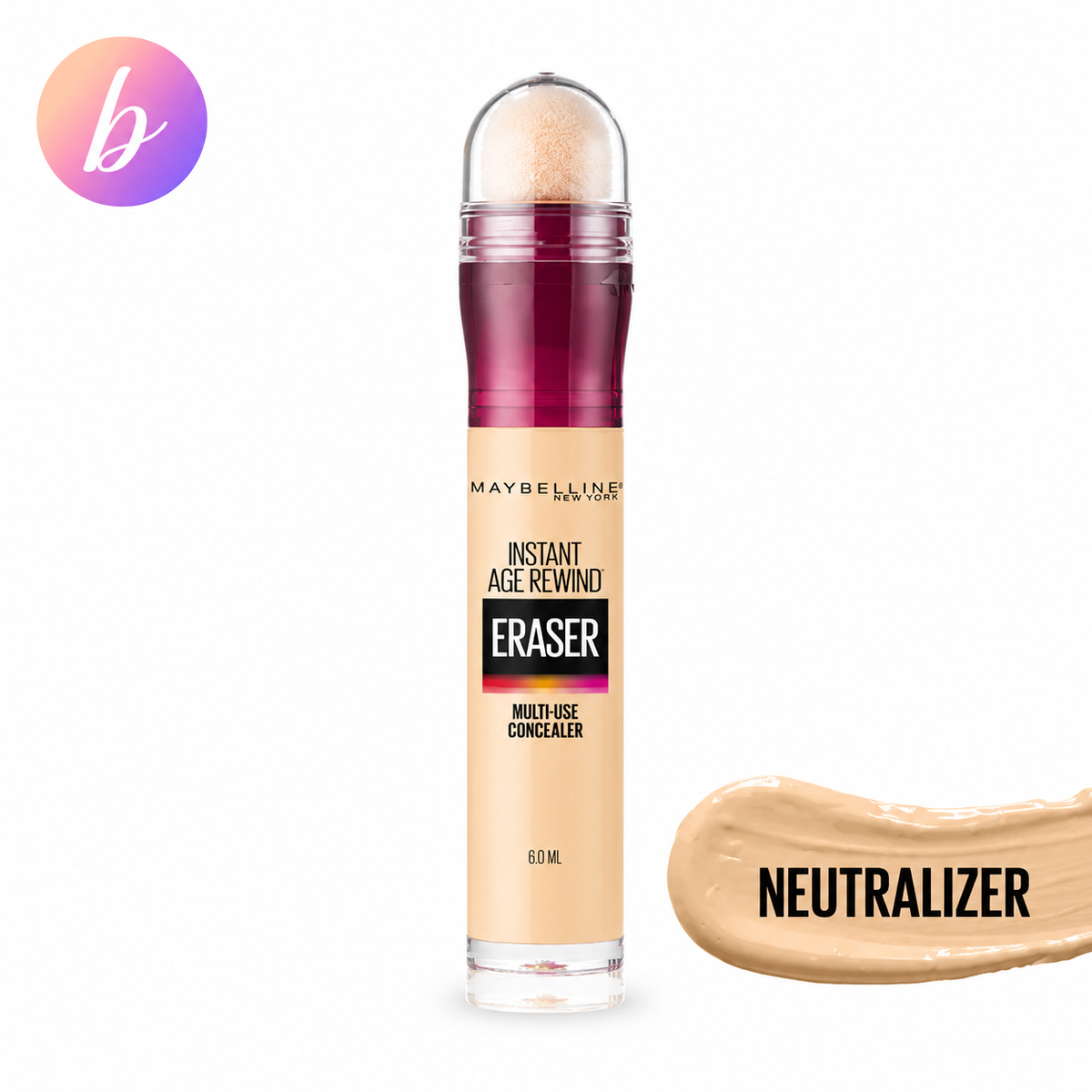 Maybelline New York Instant Age Rewind Eraser Dark Circles Concealer, 150 Neutralizer