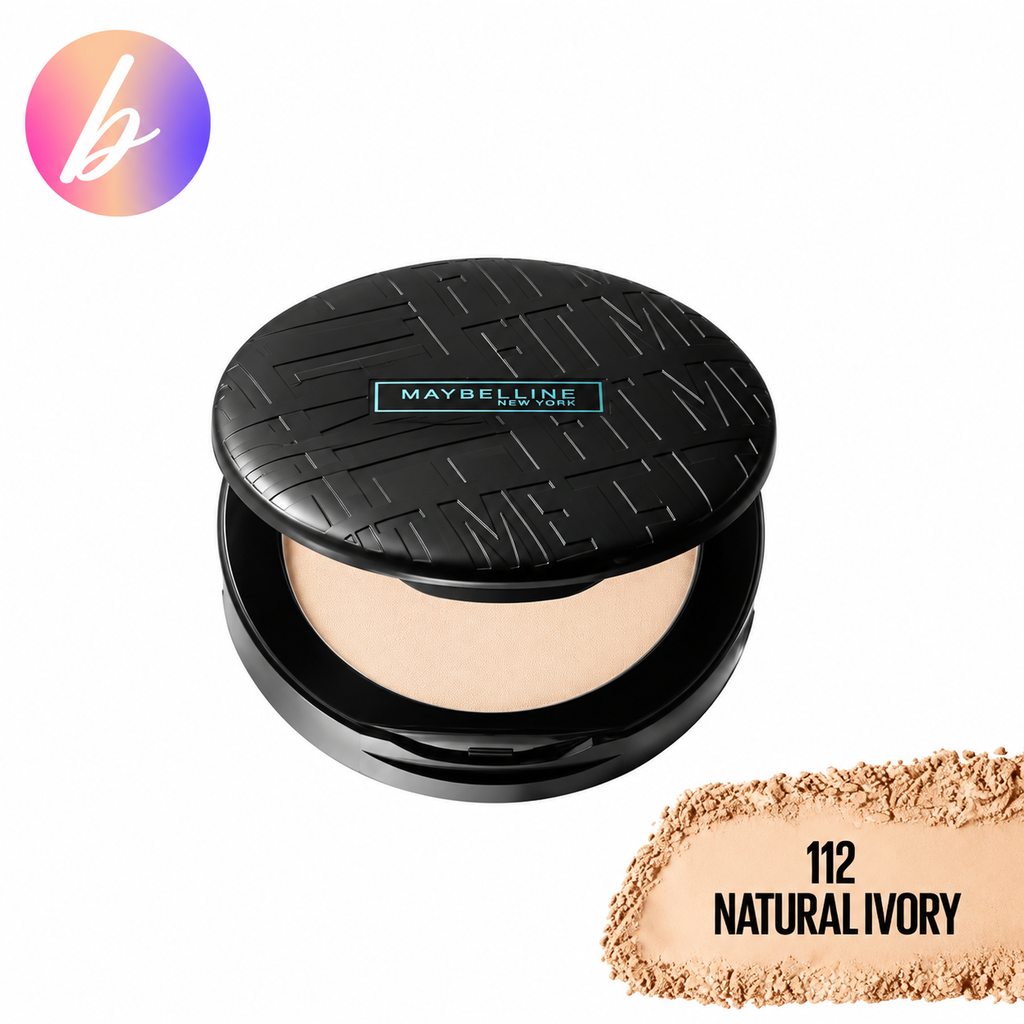 Maybelline New York Fit Me Matte+Poreless Powder, 112 Natural Ivory