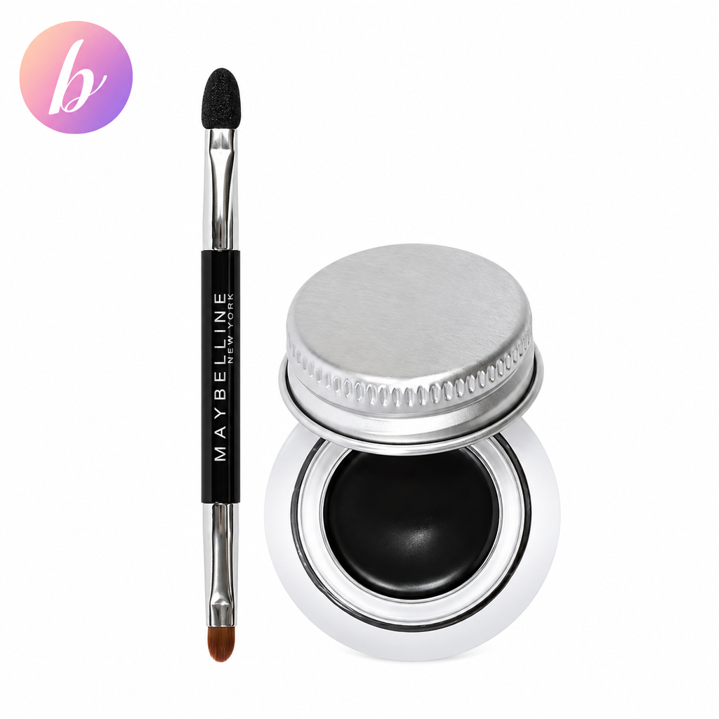 Maybelline New York Lasting Drama 24H Gel Eyeliner, 01 Noir Black