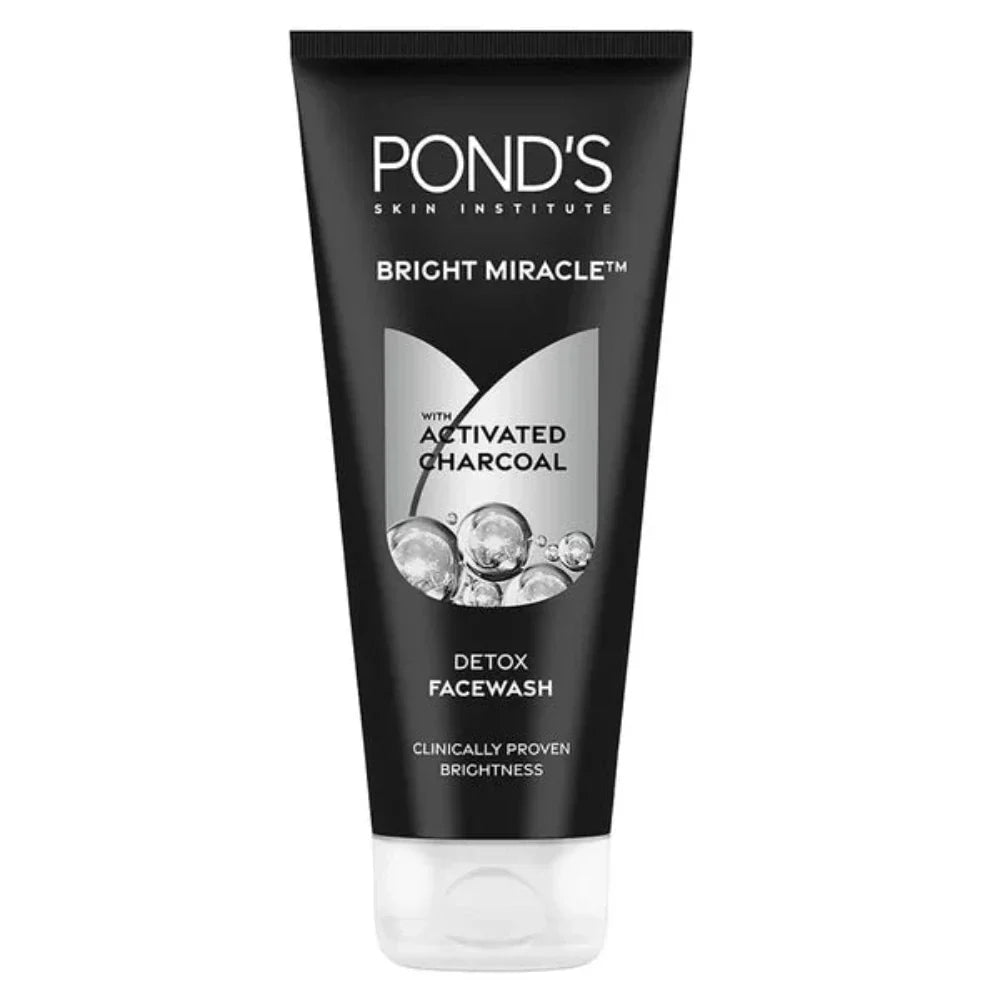 Pond's Pure Detox Anti Pollution + Purity Face Wash With Activated Charcoal