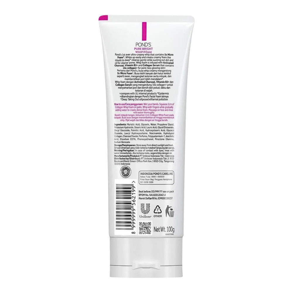 Pond's Facial Pure Bright Foam 100g