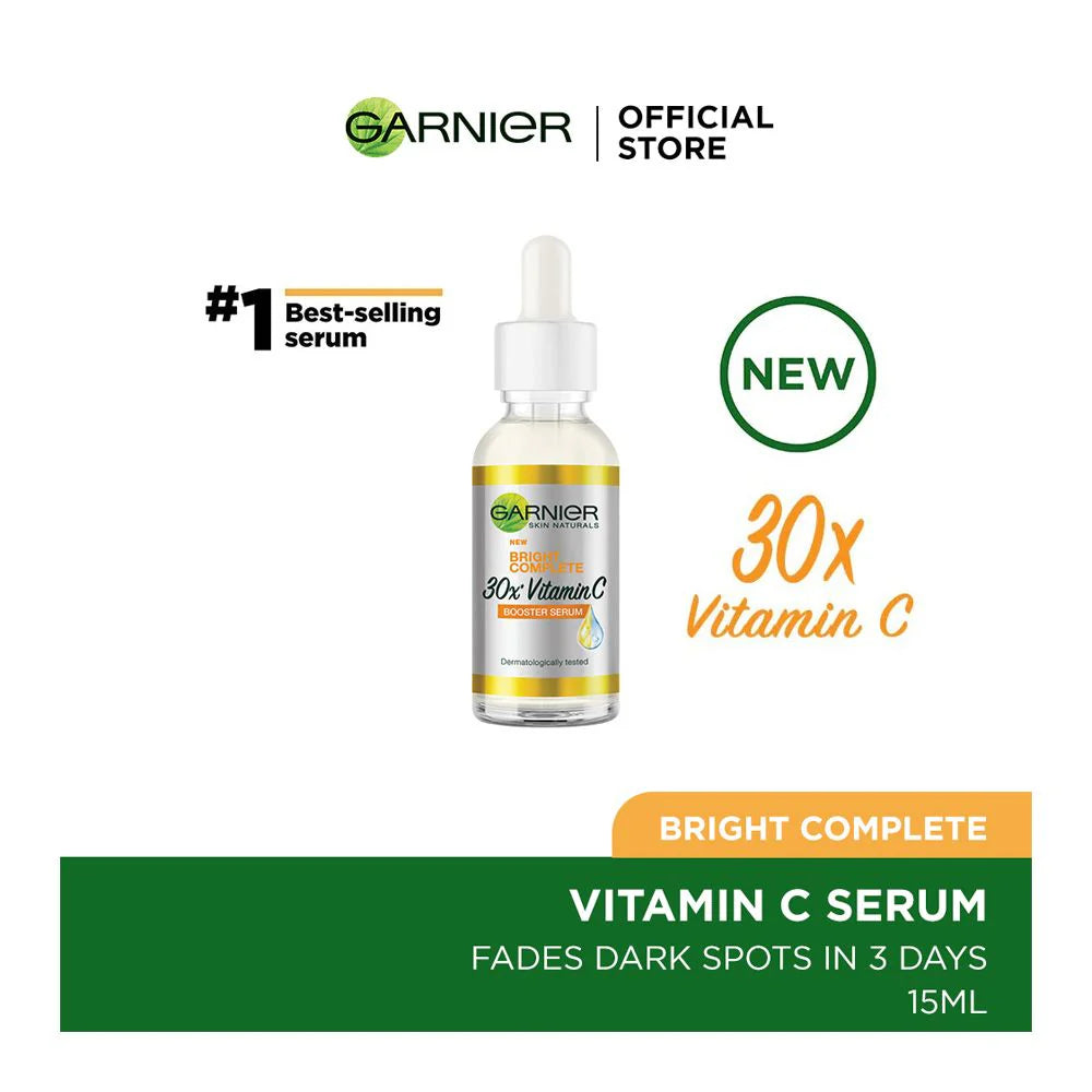 Garnier Bright Complete 30x Vitamin C Booster Serum 15ml